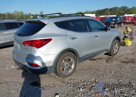 2017 Hyundai Santa Fe Sport 2.4L from USA, damaged, VIN 5XYZU3LB1HG416011